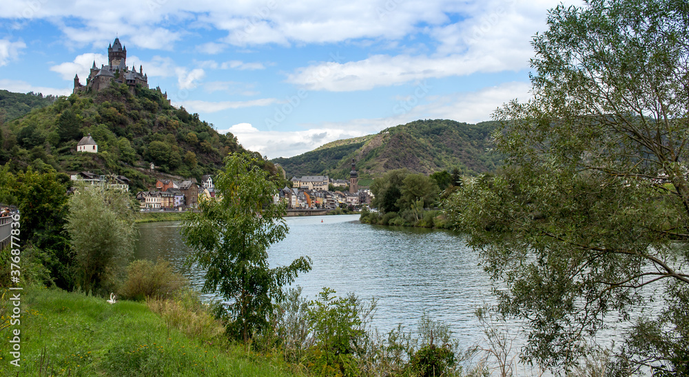 View of the Moselle, Rhineland-Palatinate Germany