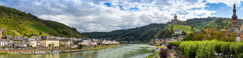 Panorama View of the Moselle, Rhineland-Palatinate Germany © corinnah