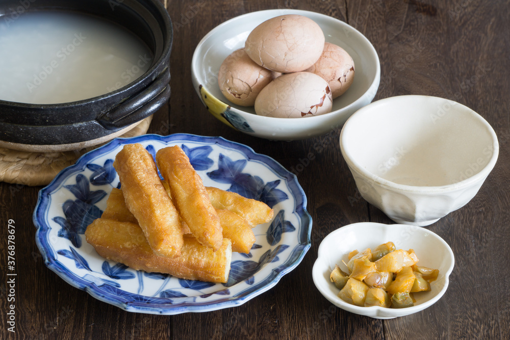 中華揚げパンの朝食
中華揚げパンの朝食