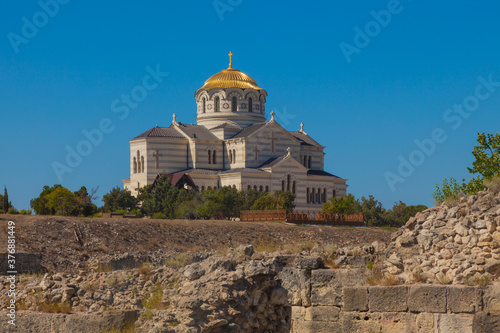 Vladimirsky Cathedral in Chersonesos Tauride (Crimea)