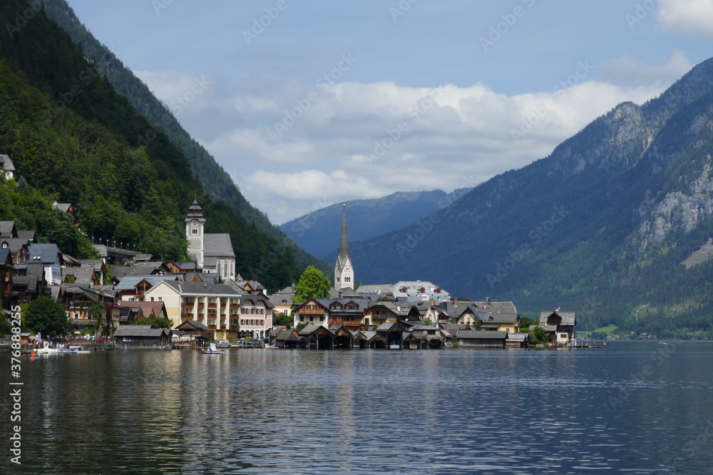 Fototapeta premium lake halstadt