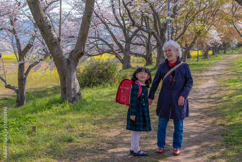 祖母と一年生 © YY&L