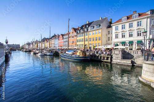 Nyhavn Harbour in Copenhagen © robertdering