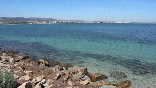 Priolo Gargallo – Panoramica della baia dall'ismo di Thapsos photo