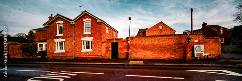 Cottages and houses in stratford upon avon warwickshire england UK