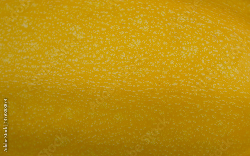 Yellow background with Zucchini peel Texture