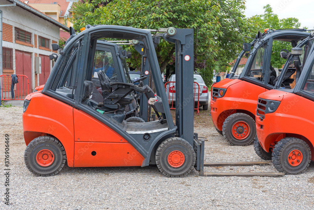 Red Forklift Trucks Red Forklift Trucks