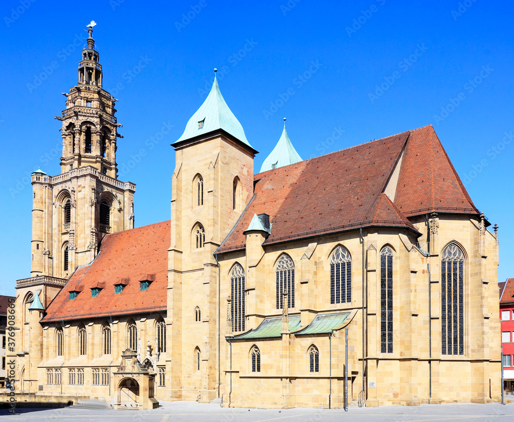 The Church Kilianskirche in Heilbronn, Germany