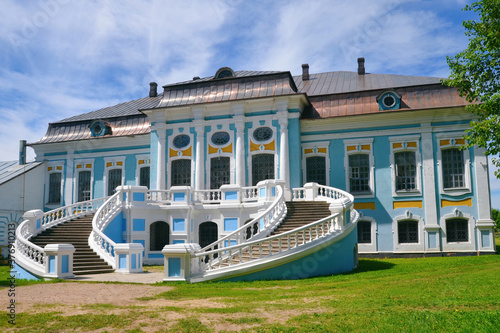 Manor house in Griboedov museum-reserve. Khmelita village, Smolensk Oblast, Russia. photo