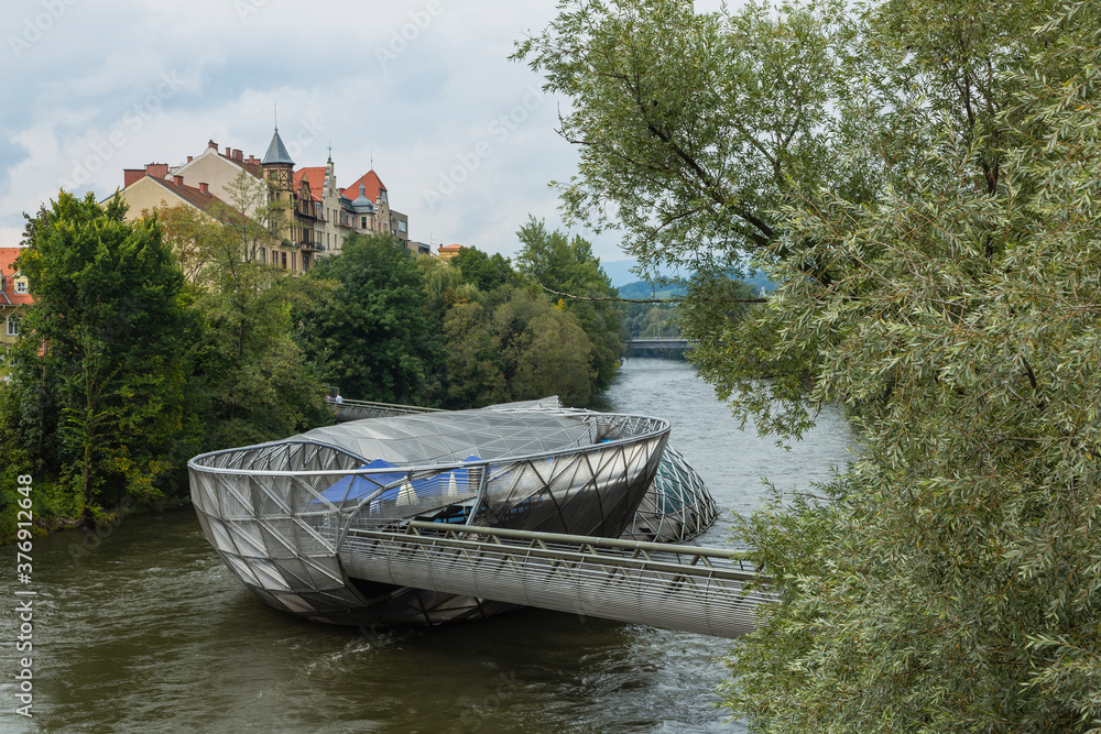 オーストリア グラーツのムーアインゼル Stock Photo Adobe Stock