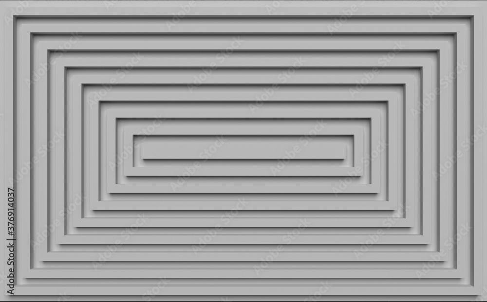 3d gray abstraction from simple shapes 3d gray abstraction from simple shapes