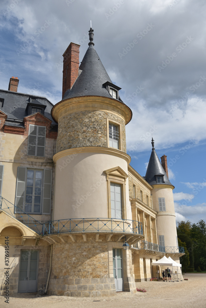 Tours du château de Rambouillet en France