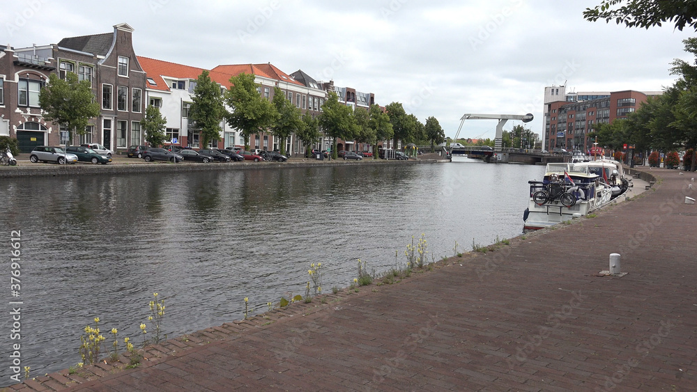 Obraz premium Haarlem (Netherlands) : Canals