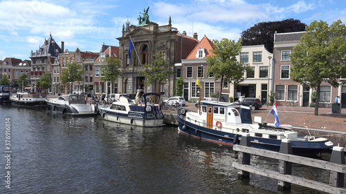 Haarlem  Netherlands    Canals