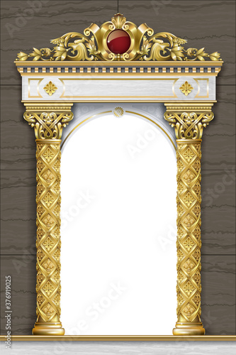 Arcade Golden Terrace Palace Entrance