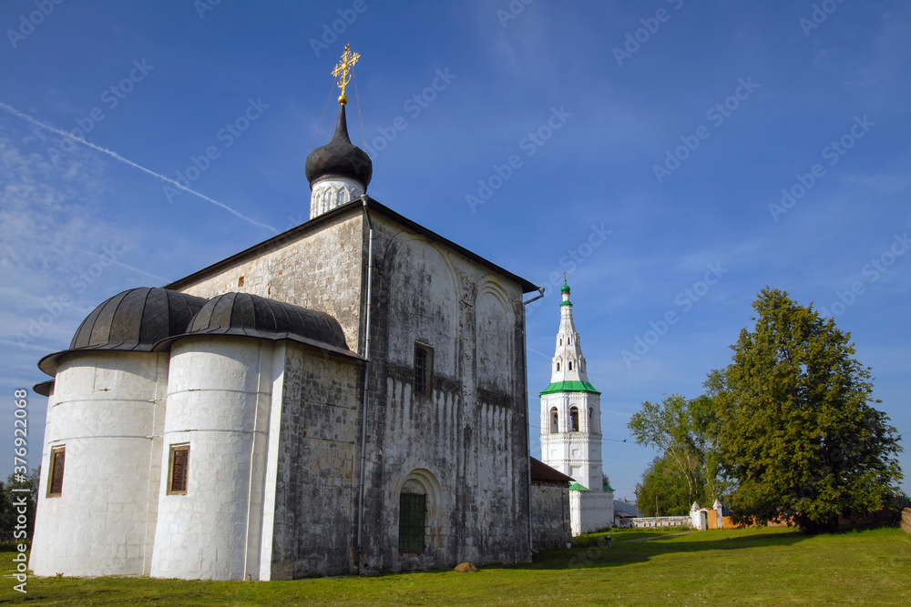 Church of Boris and Gleb (XII century, one of the oldest and most iconic in the country). Kideksha village, Vladimir Oblast, Russia.
