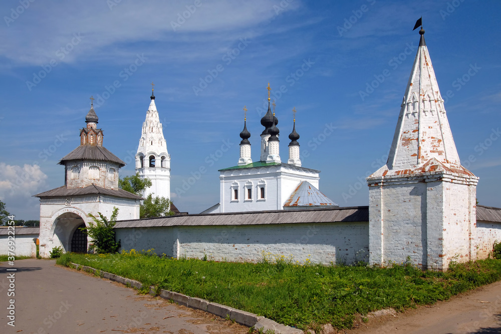 Alexandrovsky monastery. Suzdal town, Vladimir Oblast, Russia.