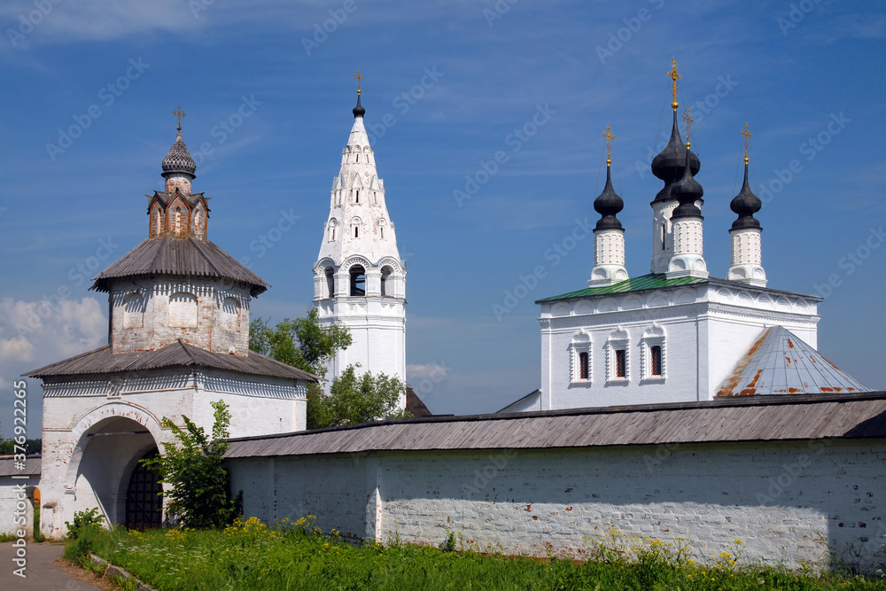 Alexandrovsky monastery. Suzdal town, Vladimir Oblast, Russia.