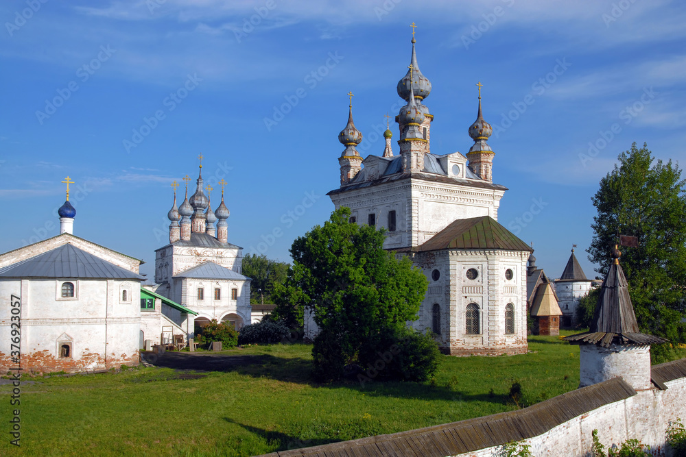 St. Michael Archangel Monastery (Mikhaylo-Archangelsky monastery). Yuryev-Polsky, Vladimir Oblast, Russia.