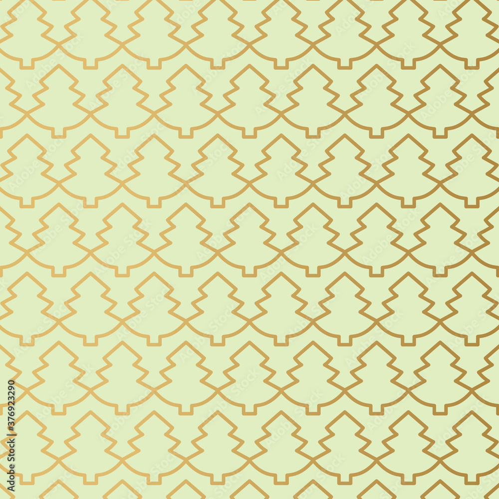 golden christmas tree background - vector illustration golden christmas tree background - vector illustration
