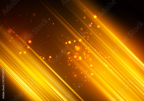 golden abstract background vector illustration