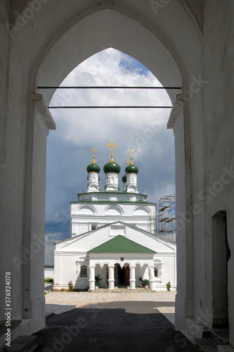 Epiphany church (Bogoyavlensky church, XVII century) of Bogoyavlensky monastery. Mstyora (or Mstera), Vladimir Oblast, Russia. photo