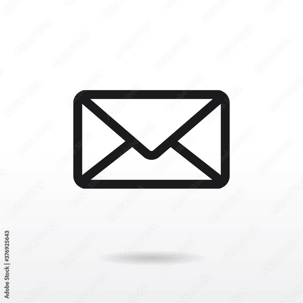Mail icon vector . Email sign Mail icon vector . Email sign