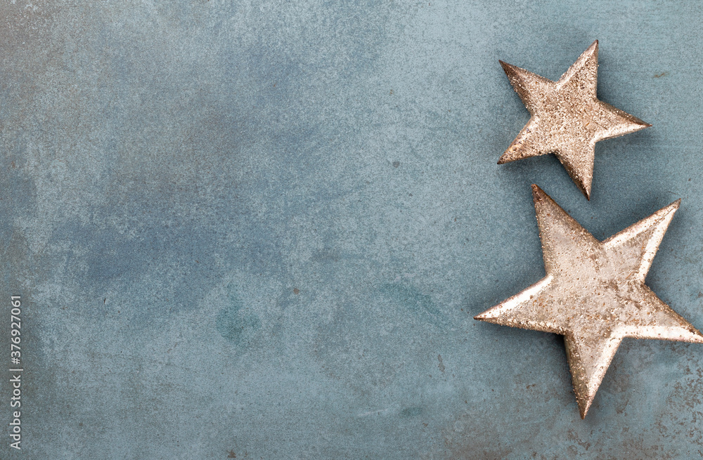Christmas decoration. Christmas star on rustic dark background. Christmas decoration. Christmas star on rustic dark background.