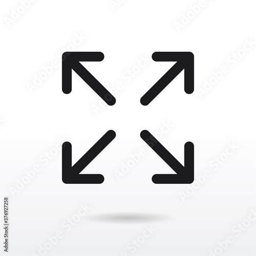 Full Screen icon vector eps 10