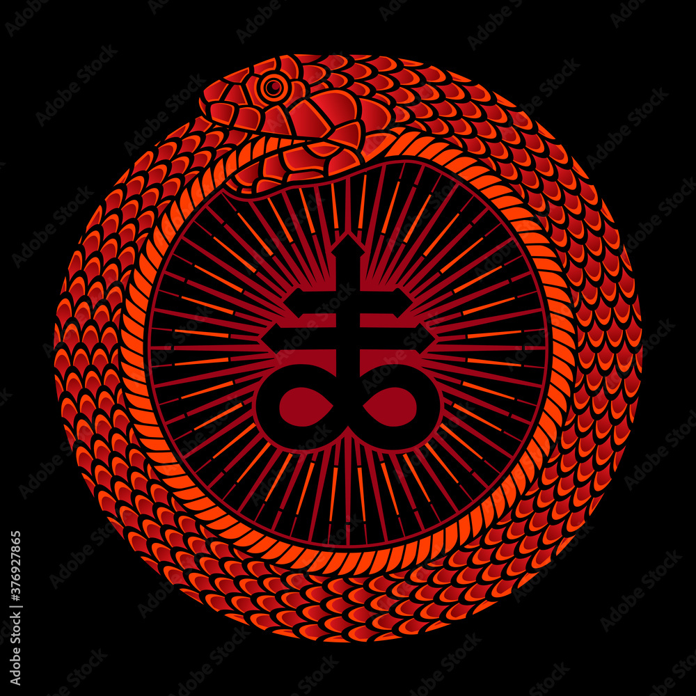 snake circle logo Adobe Stock