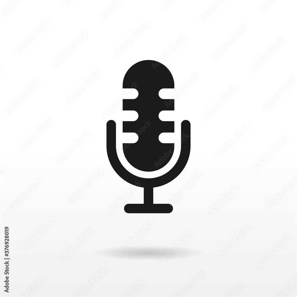 Microphone icon vecor eps 10 Microphone icon vecor eps 10