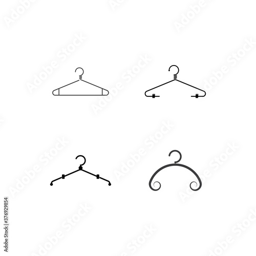 Hanger icon. Element of clothes and accessories.