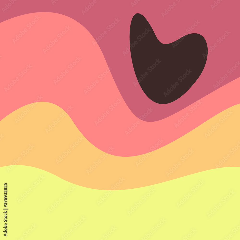 Abstract aesthetic backgrounds landscapes. Earth tones, pastel colors. Boho wall decor. Mid century modern minimalist. Abstract aesthetic backgrounds landscapes. Earth tones, pastel colors. Boho wall decor. Mid century modern minimalist.