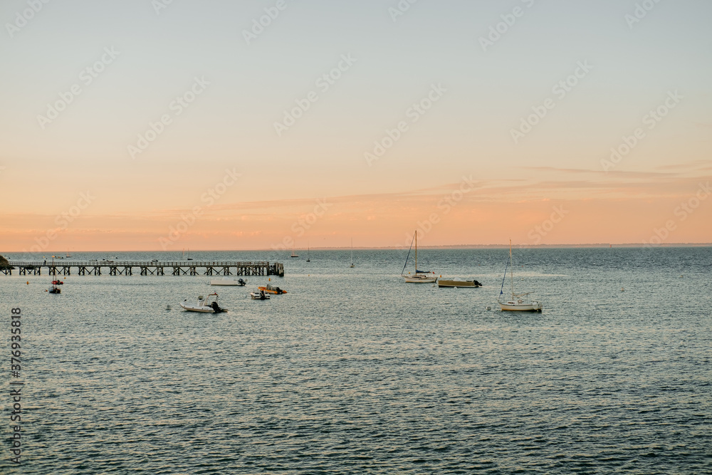 sunset from the plage des dames, Noirmoutier