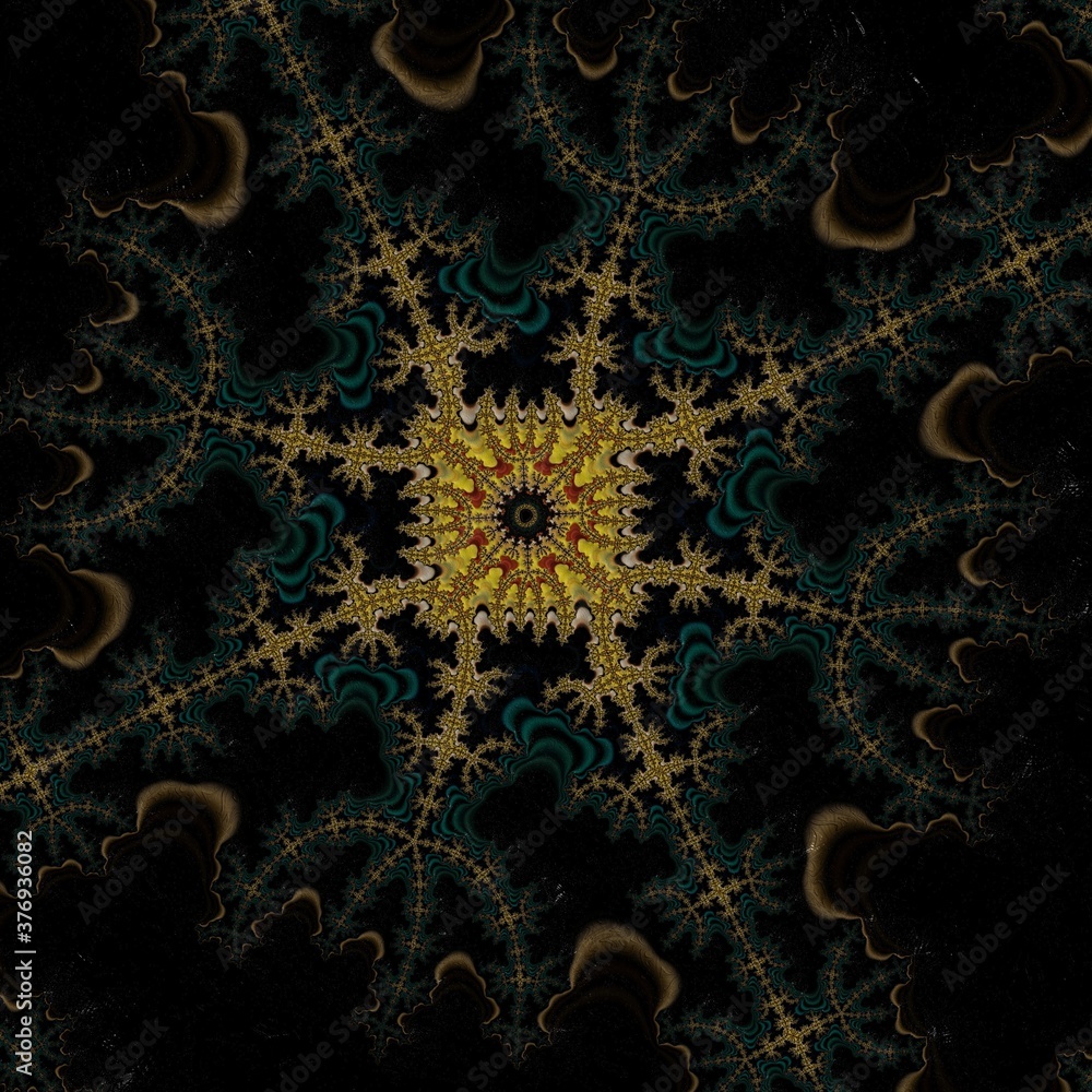 Fractal colorful background Fractal colorful background
