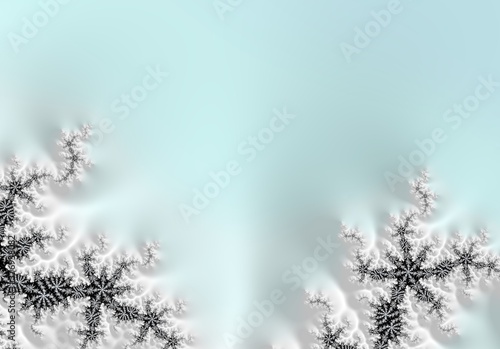 Fractal Background with colorful shapes