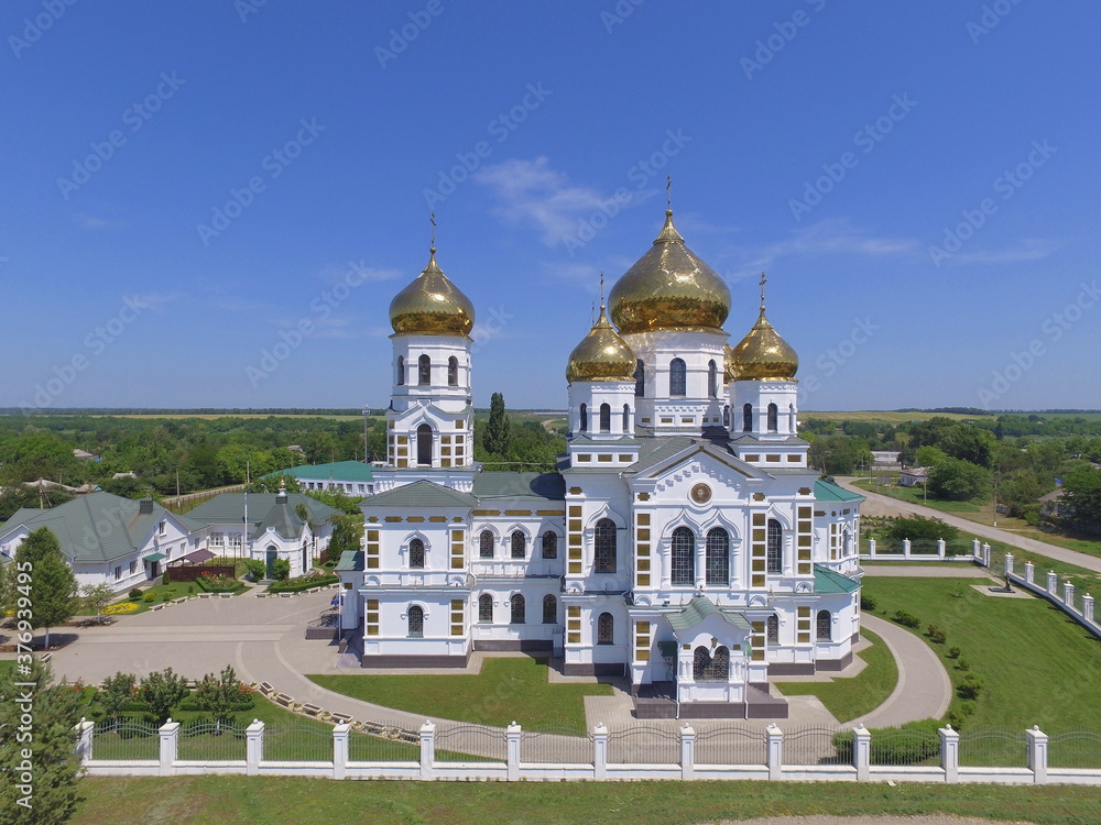 Church of the Holy Trinity in the village of Novodonetskaya, Krasnodar region, Russia