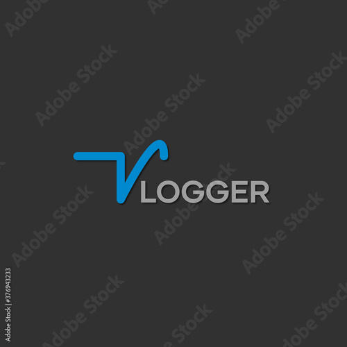 Vlogger logos, logos for vlogers