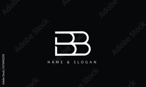 BB, B abstract letters logo monogram