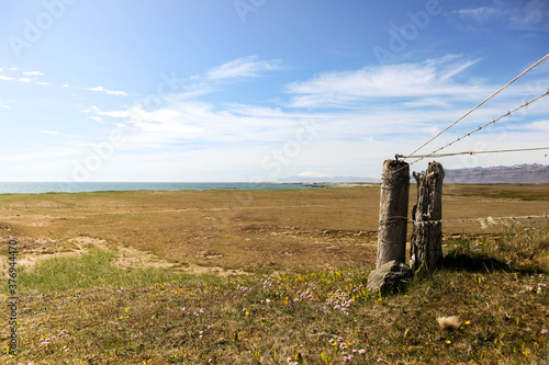 Landscape with fence