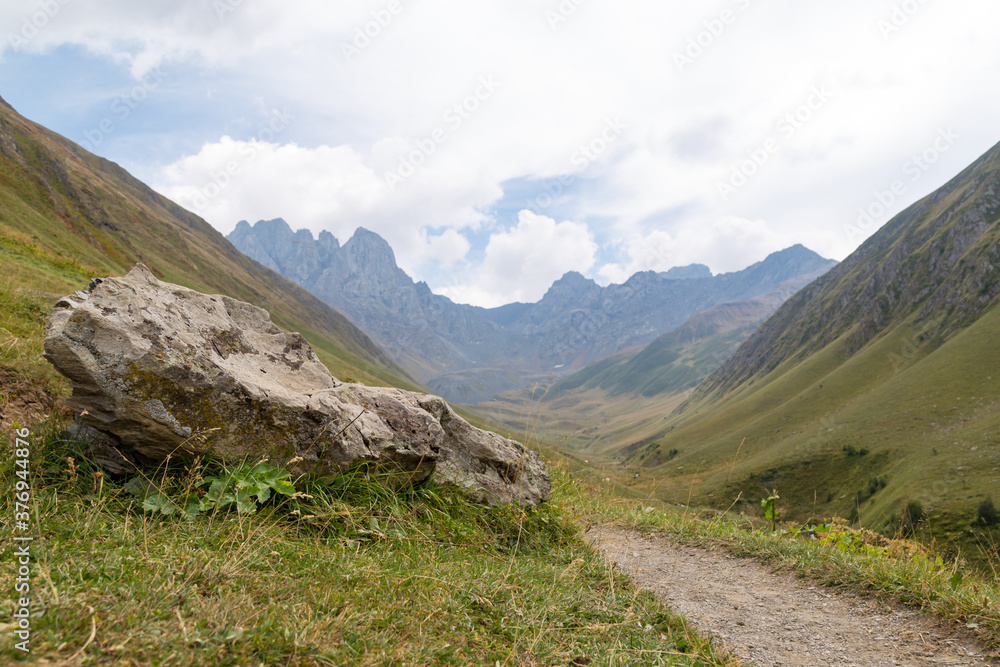 Trekking Caucasus - Chaukhi pass in the North of Georgia