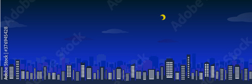 City night view set                                                       