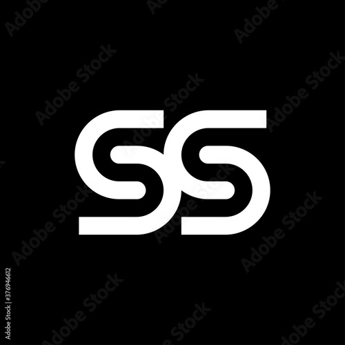 Letter SS logo template