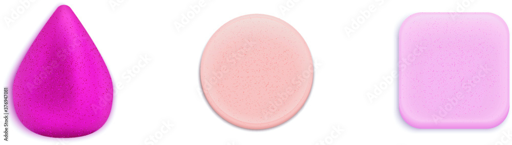 realistic illustration of cosmetics on background realistic illustration of cosmetics on background