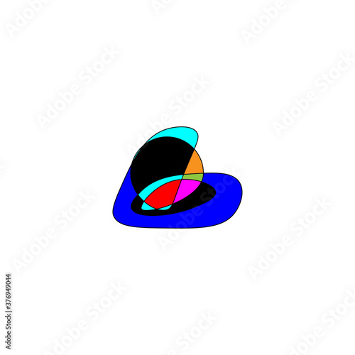 Development school logo. Fantasize sign eps ten