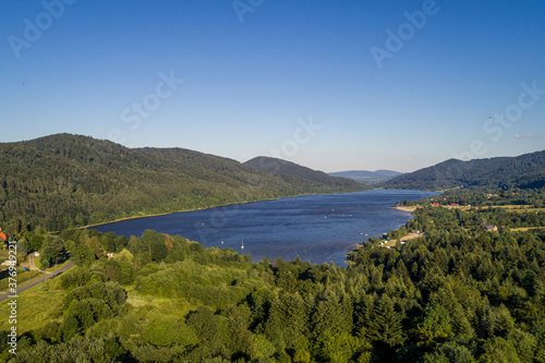 Zbiornik wodny na rzece Ropa w miejscowości Klimkówka, Gorlice