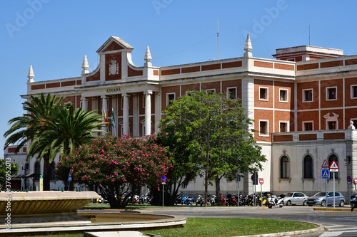 Cadiz; Spain - august 28 2019 : historical city centre