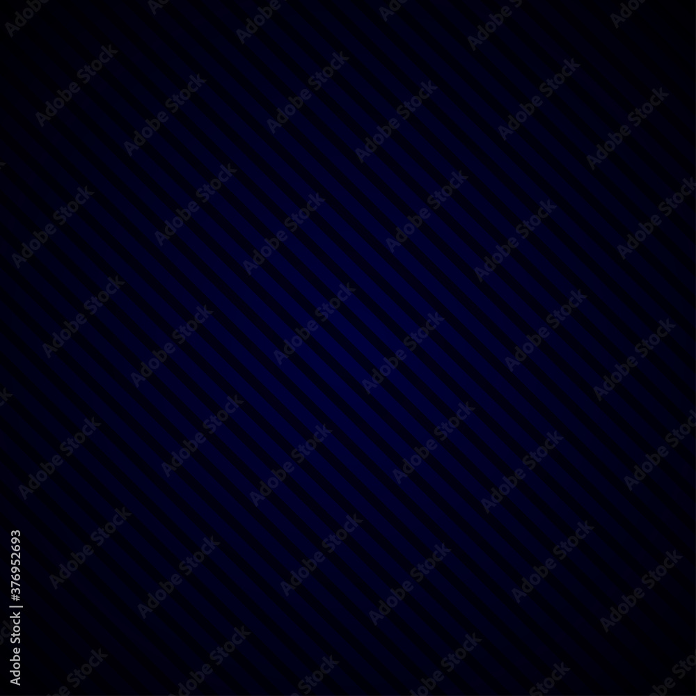 Abstract background of inclined stripes in dark blue colors