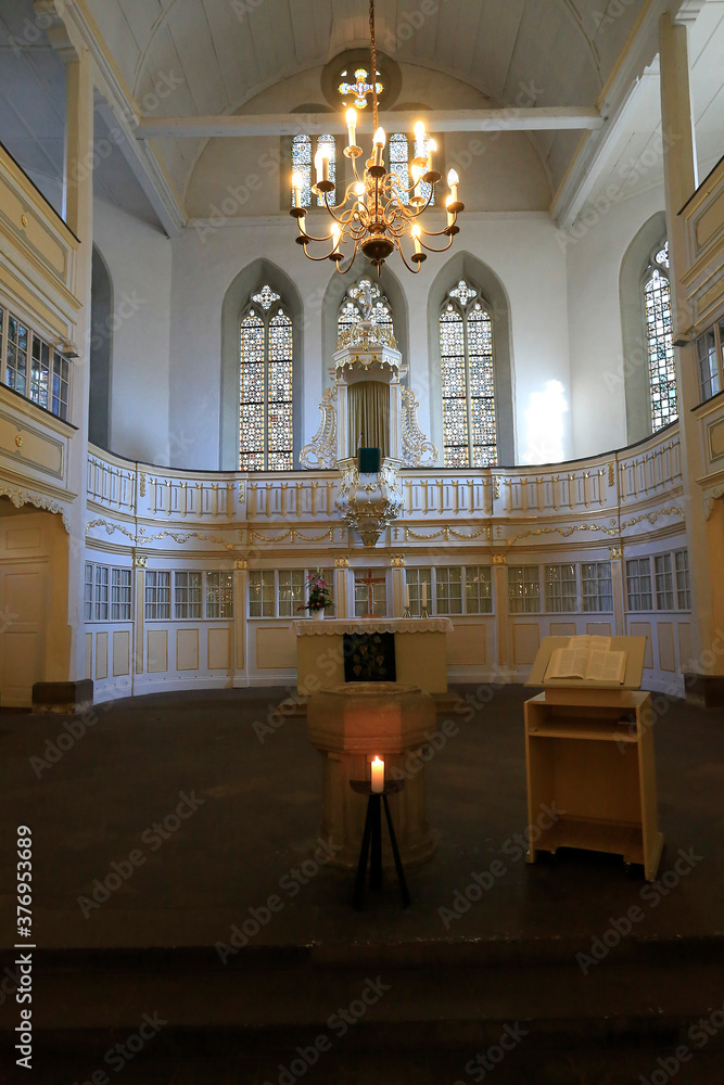 Johann Sebastian Bach Kirche in Arnstadt. Bachkirche, Arnstadt