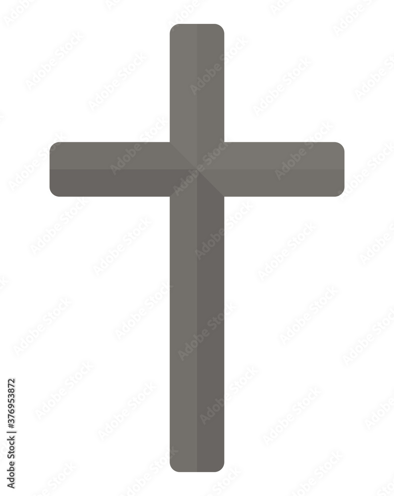 Christian and catholic cross symbol vector design Christian and catholic cross symbol vector design